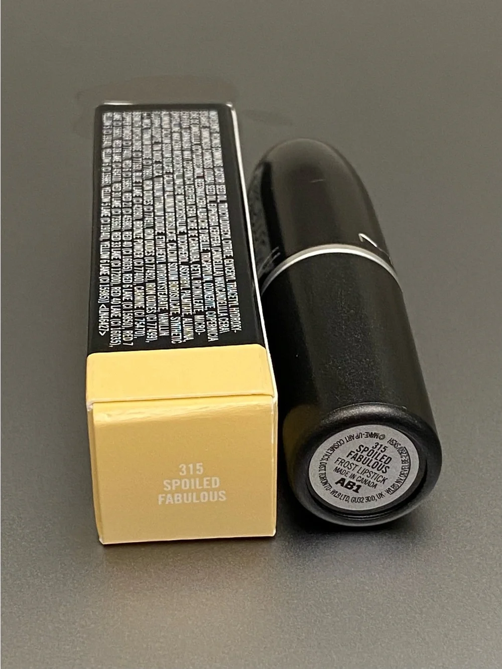 MAC Spoiled Fabulous Lipstick ~ frost 315